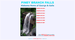 Desktop Screenshot of pineybranchfalls.us